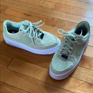 Suede Nike airforce ones